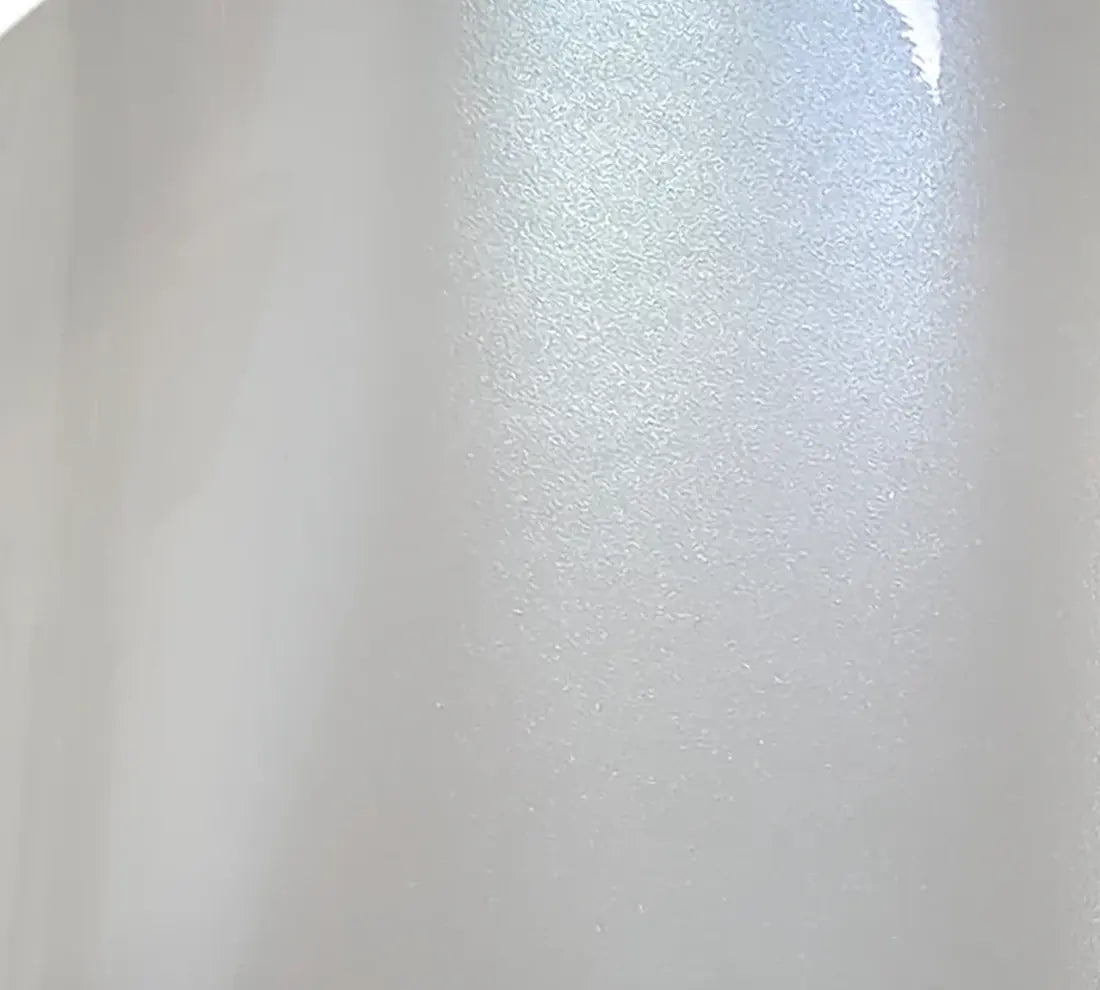 PET Metallic Paint White Vinyl Wrap