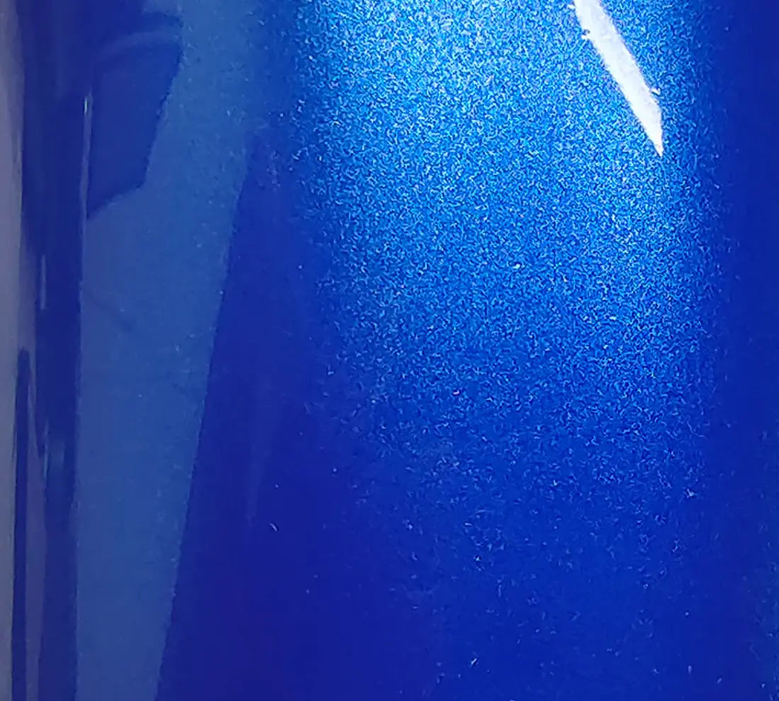 PET Metallic Portimand Blue Vinyl Wrap