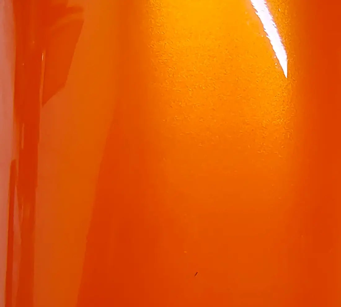 PET Metallic Racing Golden Orange Vinyl Wrap