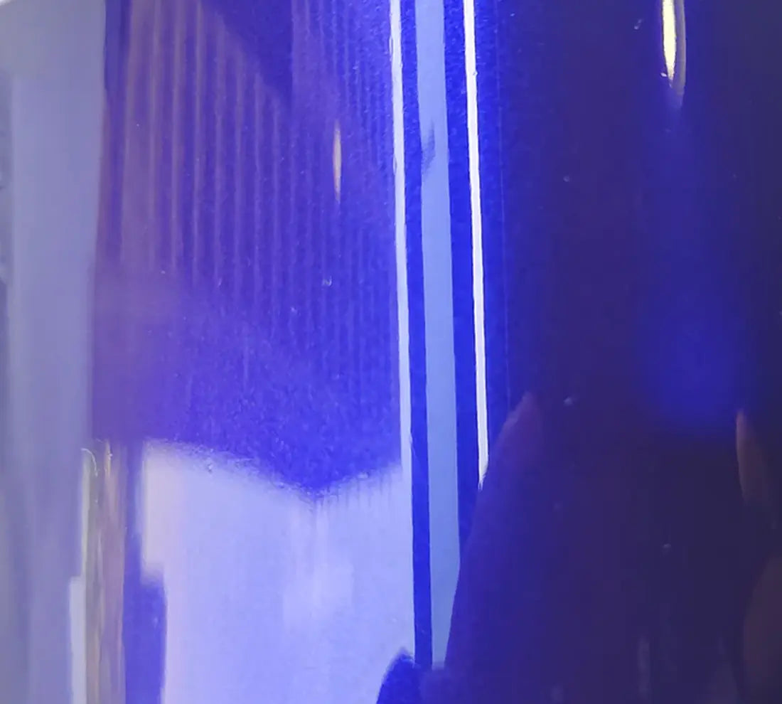 PET Metallic Royal Indigo Blue Vinyl Wrap