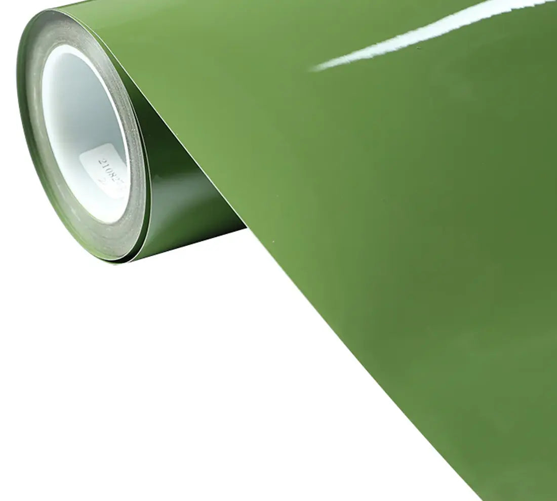 PET Racing Green Vinyl Wrap