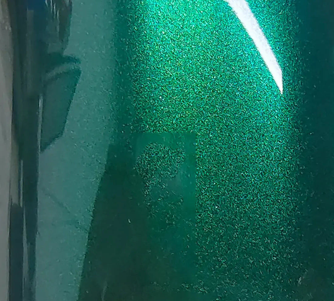 PET Metallic Royal Green Vinyl Wrap