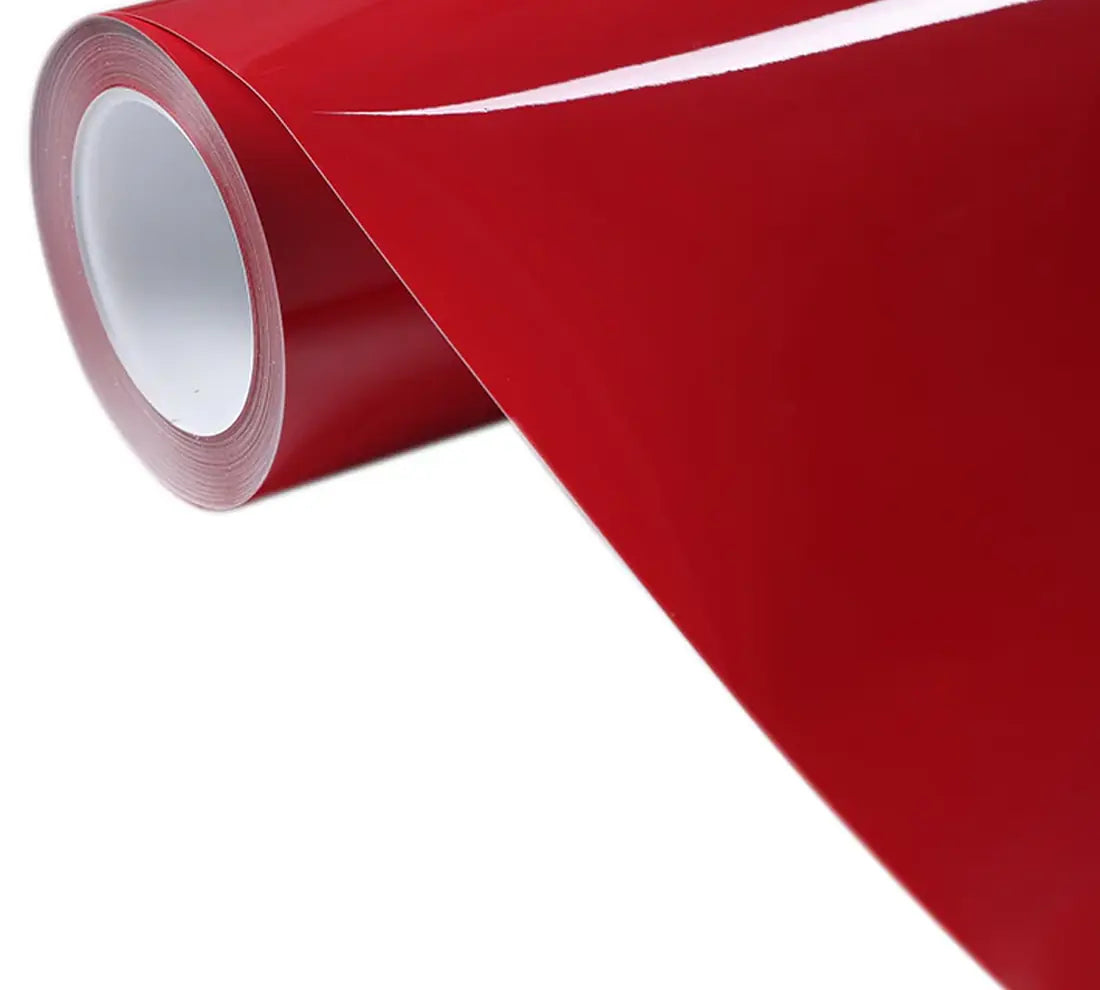 PET Strawberry Red Car Vinyl Wrap