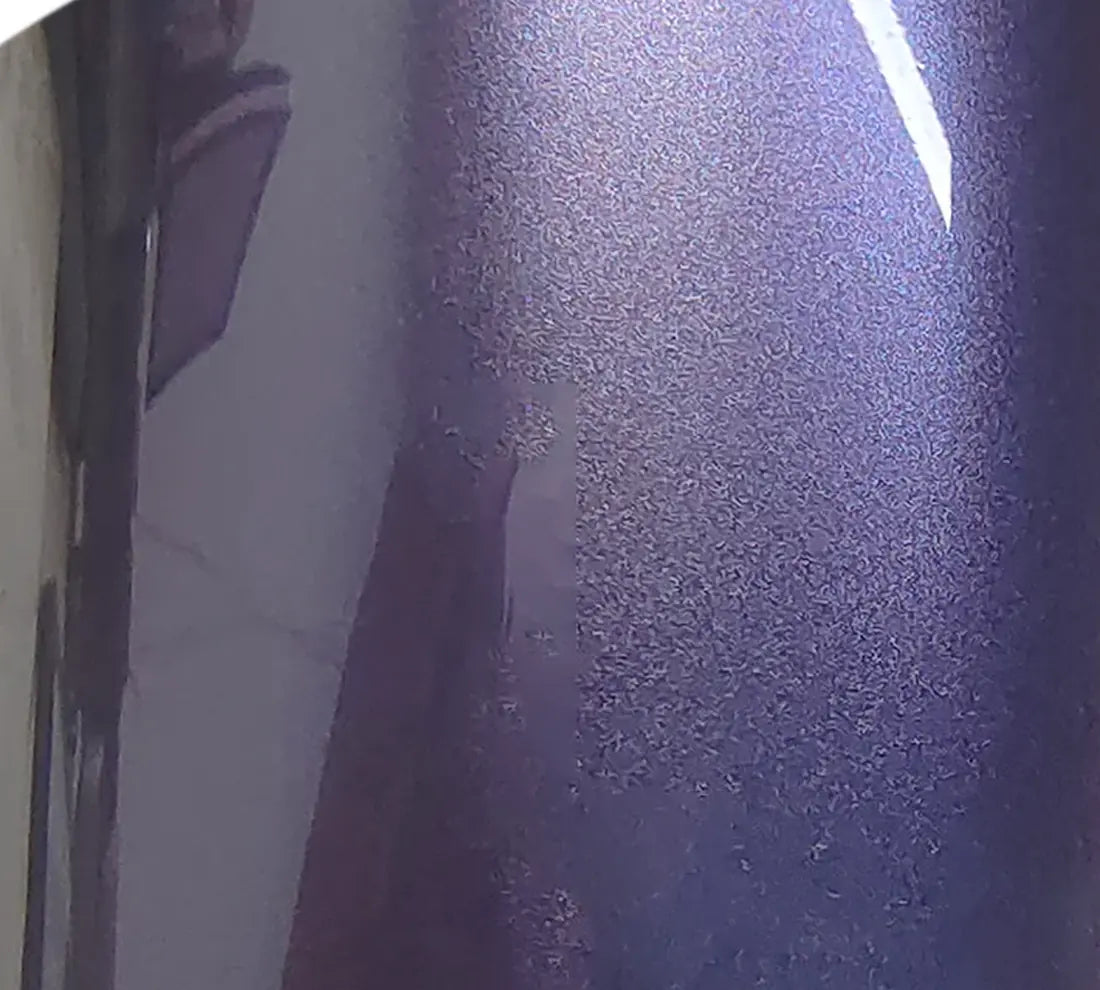 PET Metallic Violet Grey Vinyl Wrap