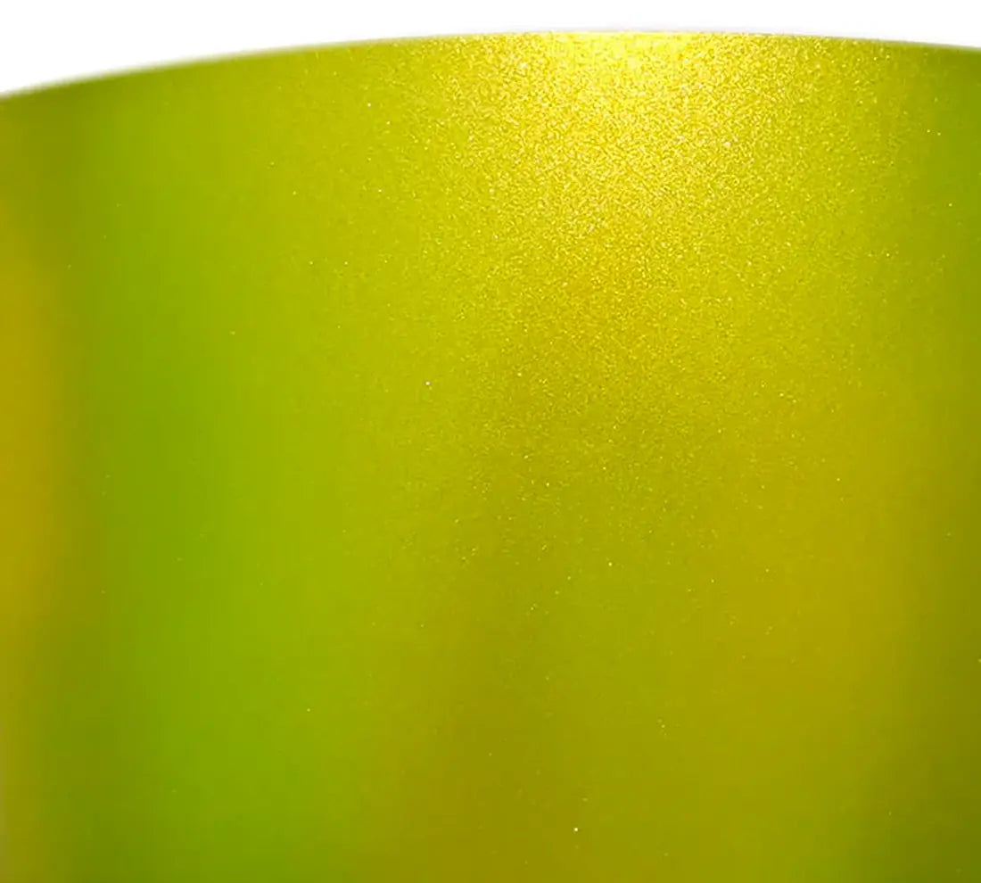 PET Satin Metallic Lemon Green Vinyl Wrap