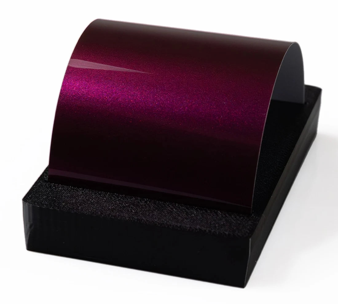 PET Satin Metallic Purple Vinyl Wrap