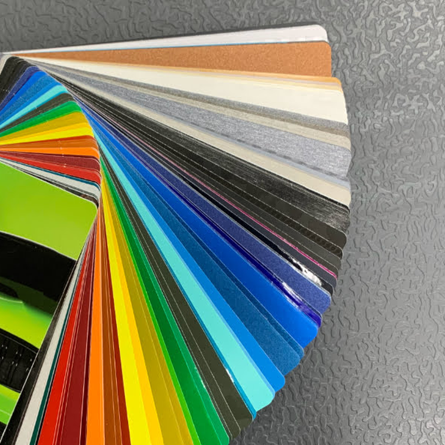 ArmorHue automotive film color sample swatch pack