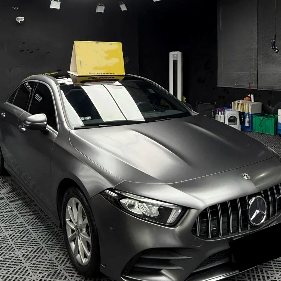 Matte PET wrap material finish