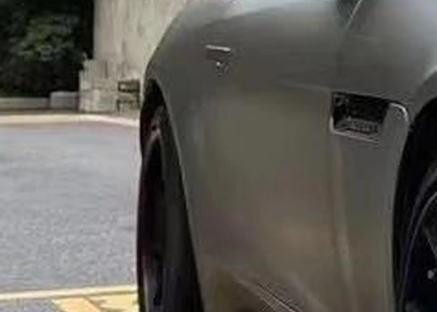 PET Gloss Iridescent Laser Grey Vinyl Wrap