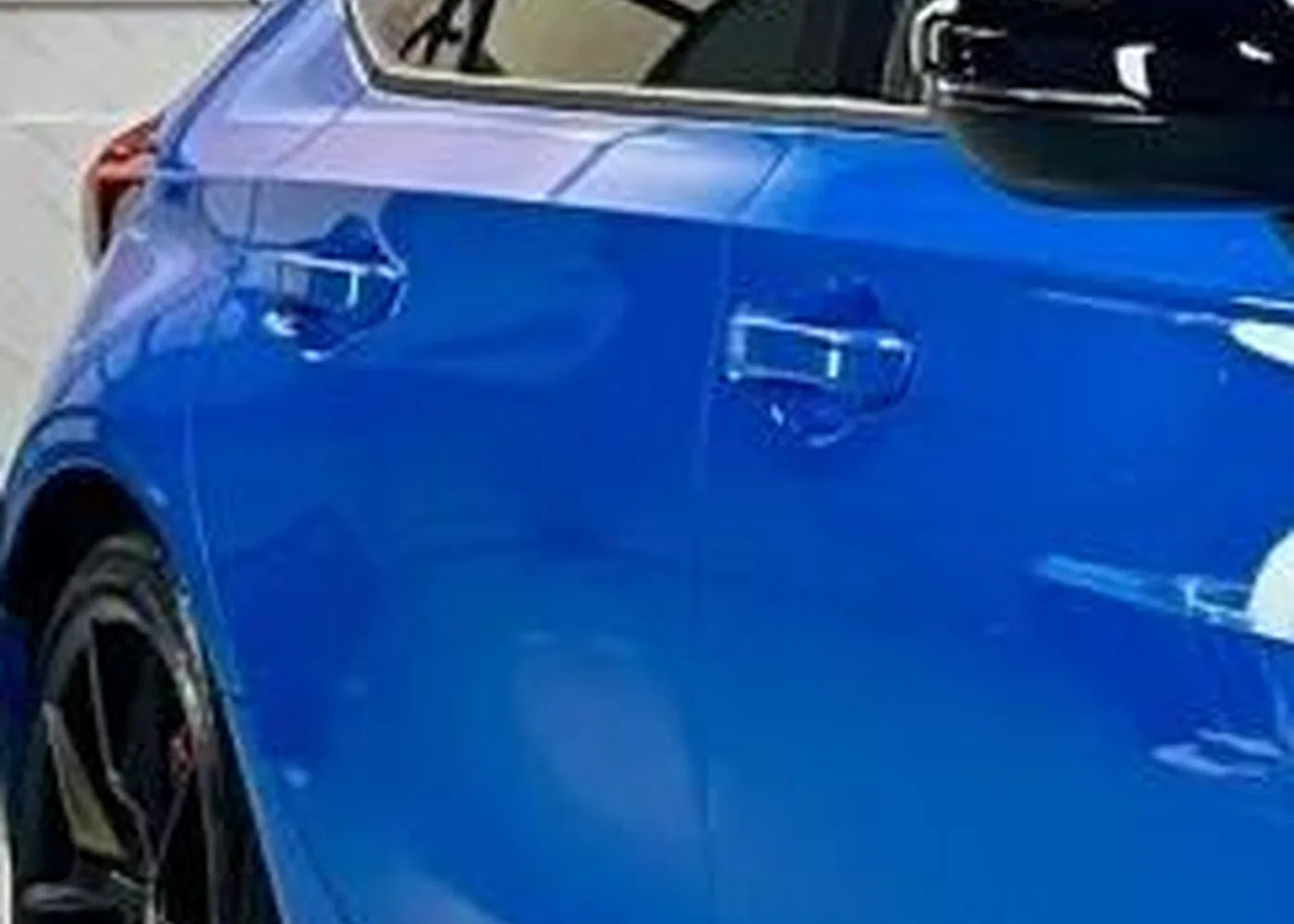 PET Glossy Crystal Deep Blue Vinyl Wrap