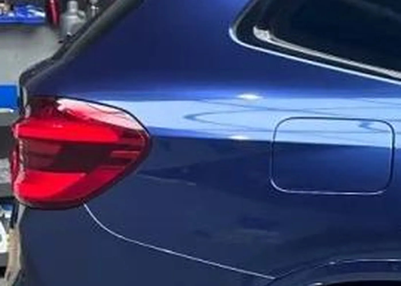 PET Ice Cream Blue Vinyl Wrap