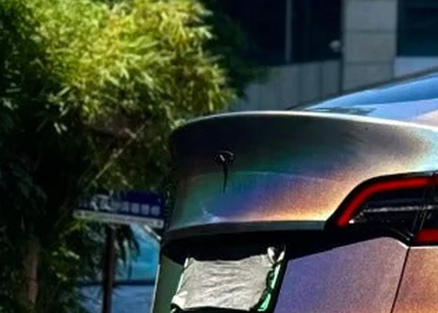 PET Liquid Metallic Ocean Deep Blue Vinyl Wrap