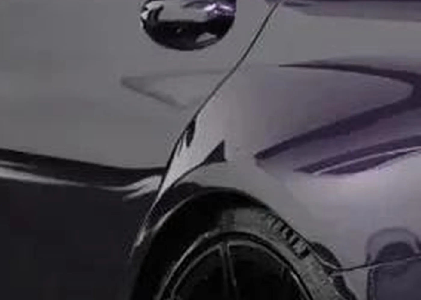 PET Matte Magic Purple Vinyl Wrap