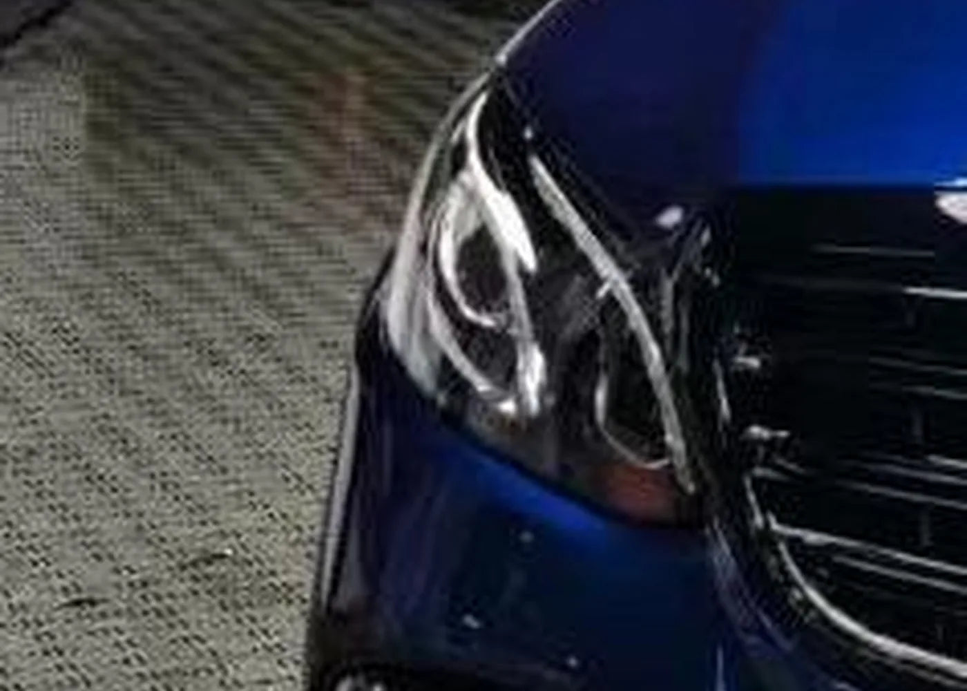 PET Metallic Byron Bay Blue Vinyl Wrap