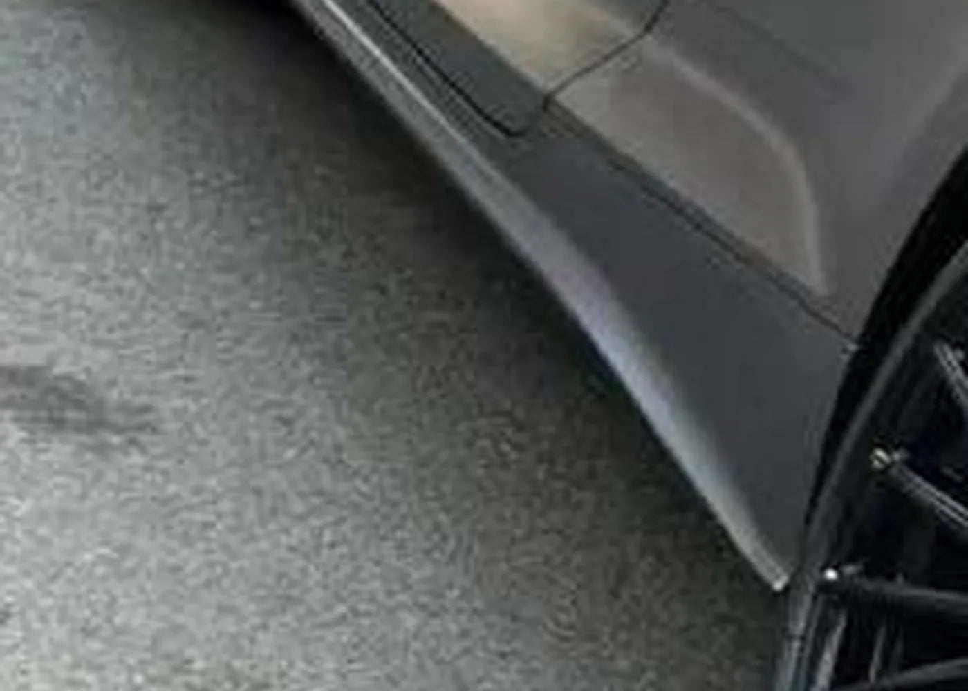 PET Metallic Graphite Grey Vinyl Wrap