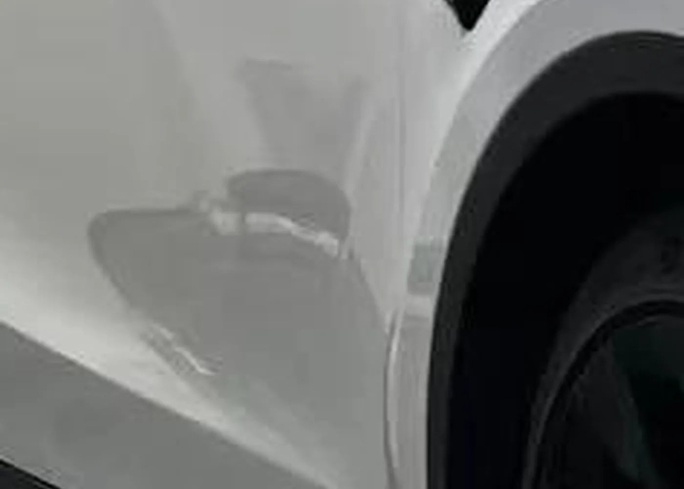 PET Metallic Paint White Vinyl Wrap