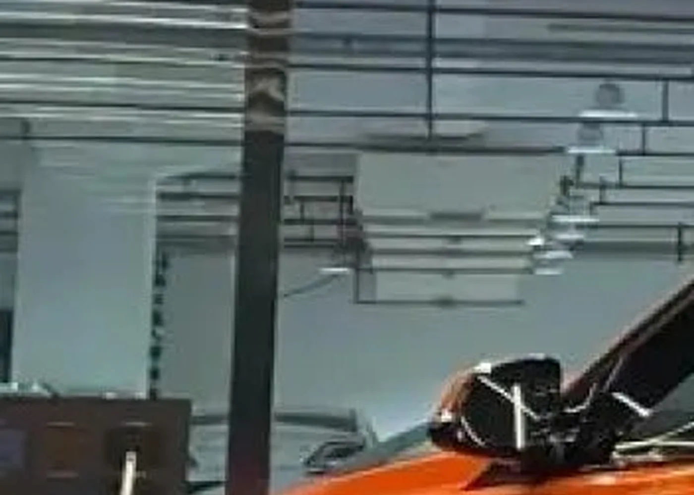 PET Metallic Racing Golden Orange Vinyl Wrap