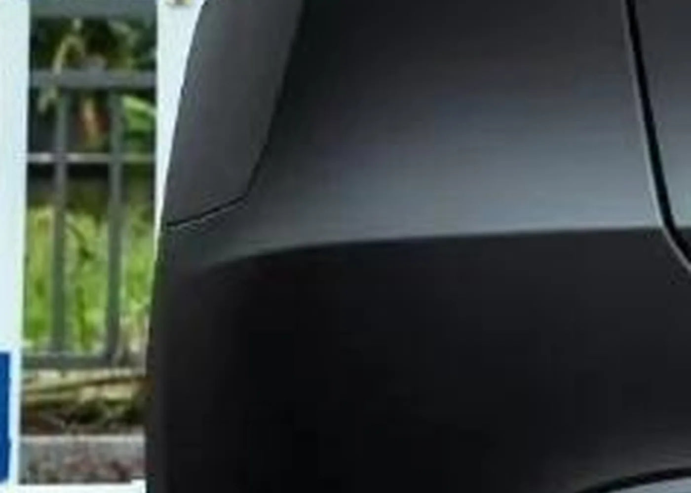 PET Piano Black Vinyl Wrap